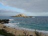 View off the northeast side of the island on our way to a luau